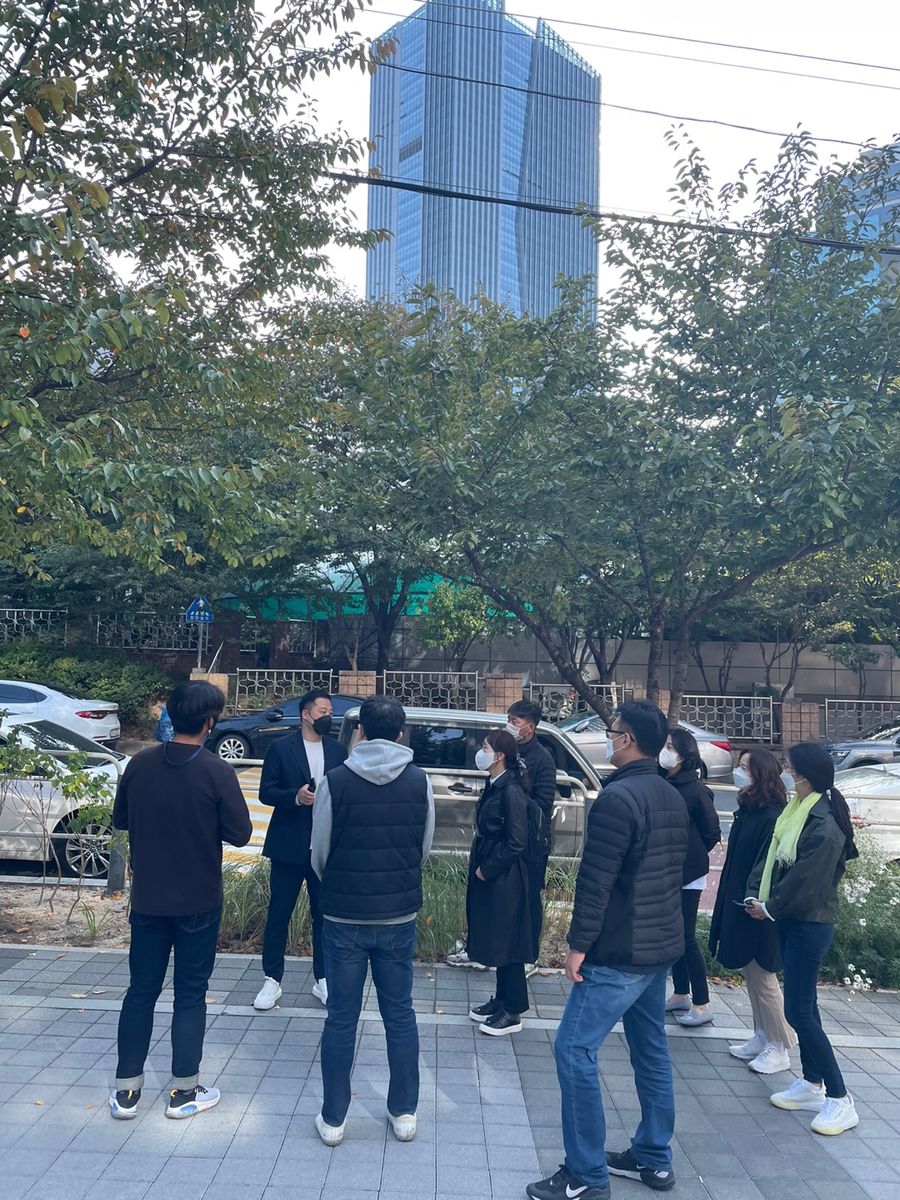 성수동 임장 현장